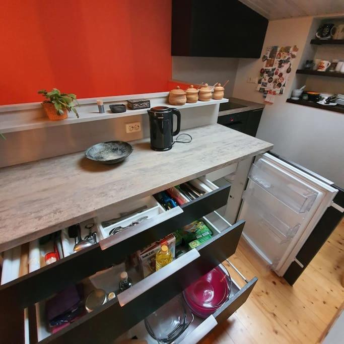 Studio Apartment And Free Airport Transfer Рига Экстерьер фото